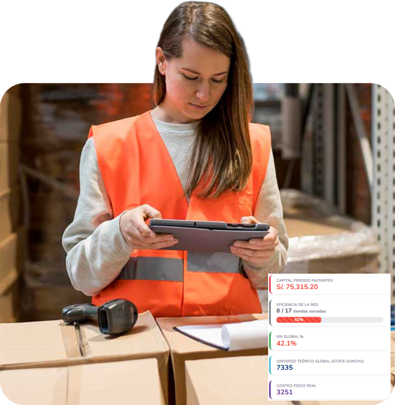 Control de inventario en tiempo real con Pakallko